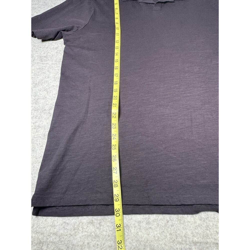 Kenneth Cole Polo Shirt Eggplant Purple XL Short Sleeve Stretch Casual Mens - Picture 8 of 8